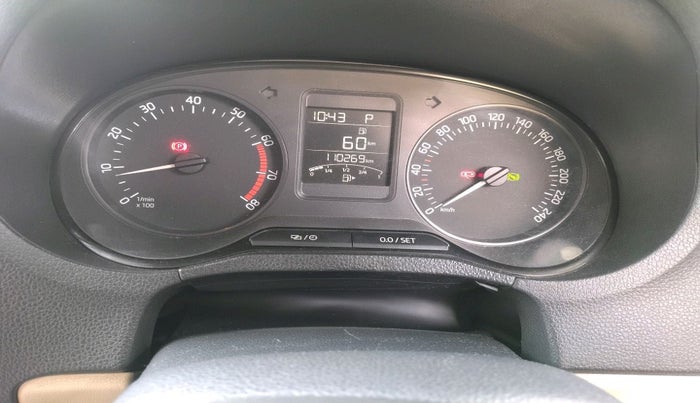 2016 Skoda Rapid ELEGANCE 1.6 MPI AT, Petrol, Automatic, 1,10,269 km, interior