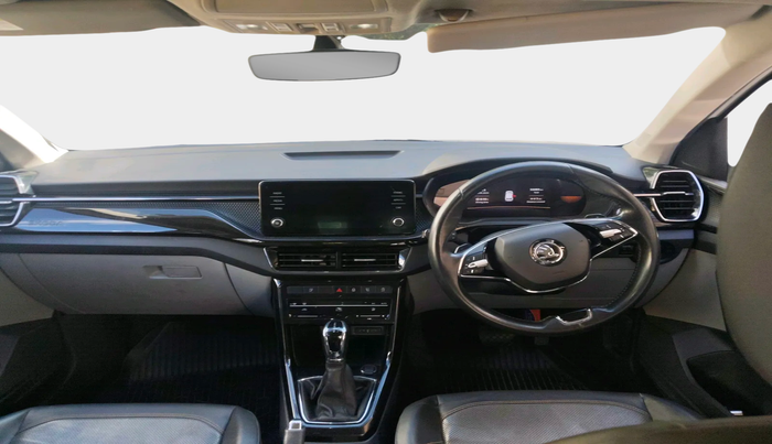 2022 Skoda KUSHAQ STYLE 1.0L TSI AT, Petrol, Automatic, 55,083 km, interior