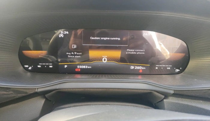 2022 Skoda KUSHAQ STYLE 1.0L TSI AT, Petrol, Automatic, 55,083 km, interior