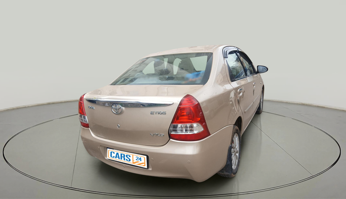 2011 Toyota Etios V, Petrol, Manual, 1,13,491 km, exterior