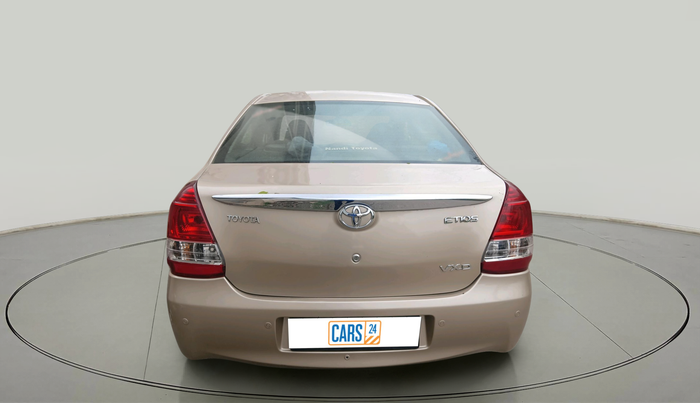 2011 Toyota Etios V, Petrol, Manual, 1,13,491 km, exterior