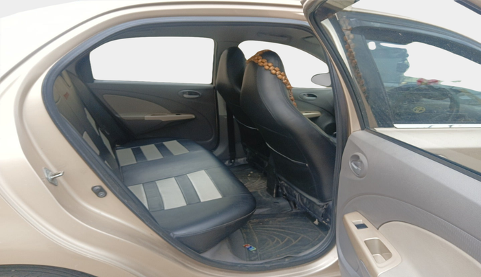 2011 Toyota Etios V, Petrol, Manual, 1,13,491 km, interior