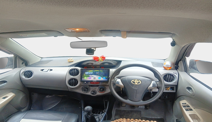 2011 Toyota Etios V, Petrol, Manual, 1,13,491 km, interior