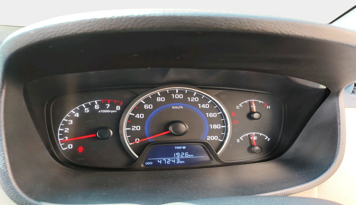 2017 Hyundai Grand i10 SPORTZ 1.2 KAPPA VTVT, Petrol, Manual, 47,243 km, interior