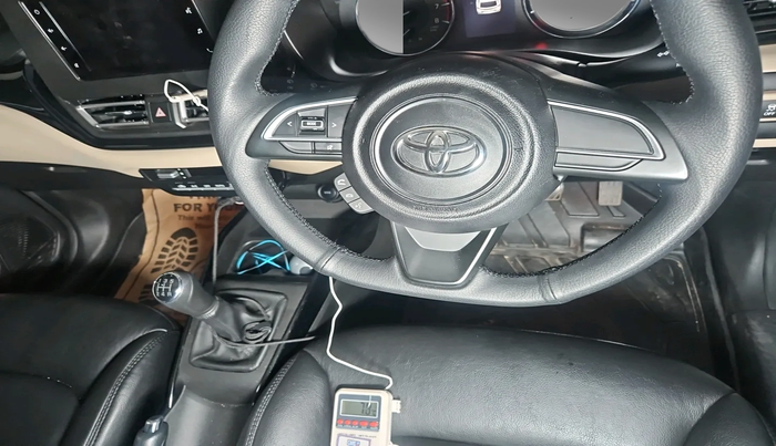 2023 Toyota Glanza G, Petrol, Manual, 31,827 km, interior