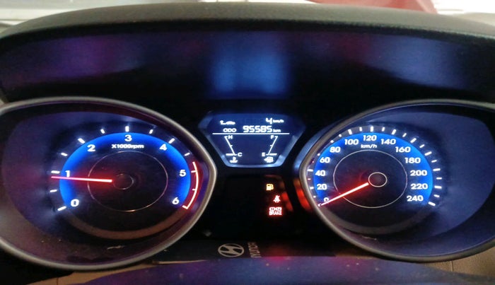 2014 Hyundai New Elantra 1.6 SX MT DIESEL, Diesel, Manual, 95,585 km, interior