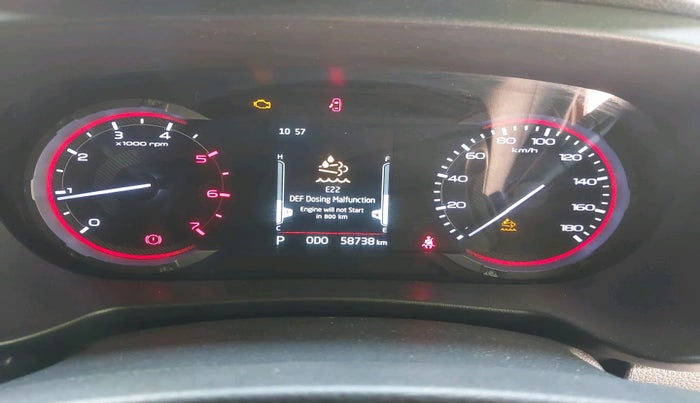 2020 Mahindra Thar LX D AT 4WD HT, Diesel, Automatic, 58,738 km, interior