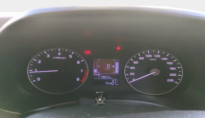 2019 Hyundai Creta E PLUS 1.6 PETROL, Petrol, Manual, 74,407 km, interior