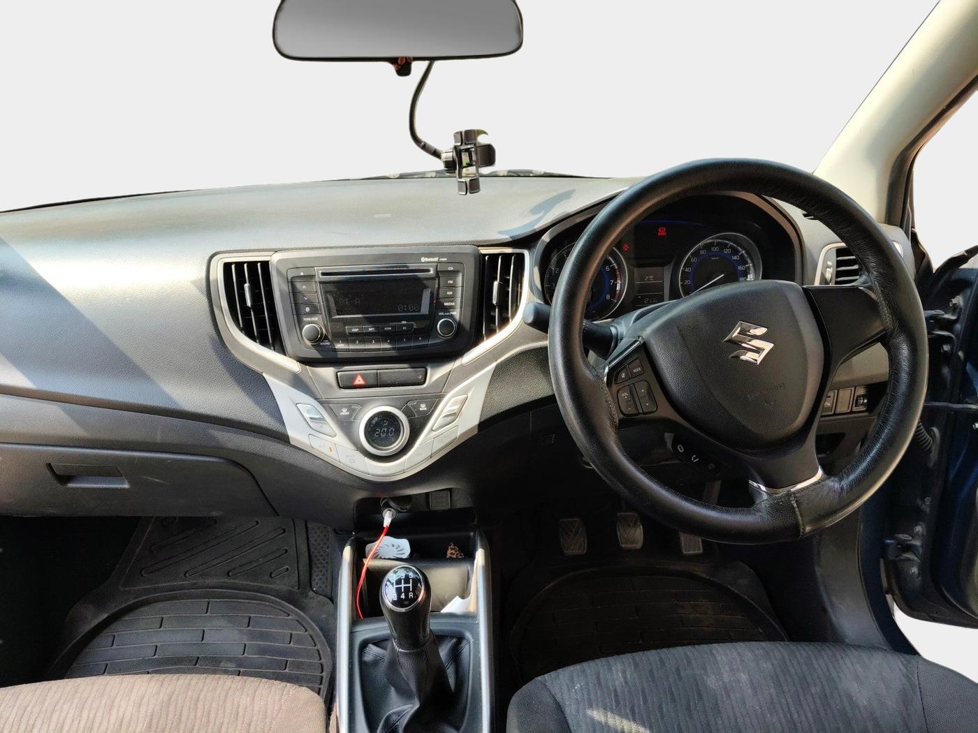 2017 Maruti Baleno DELTA PETROL 1.2, Petrol, Manual, 74,202 km, interior