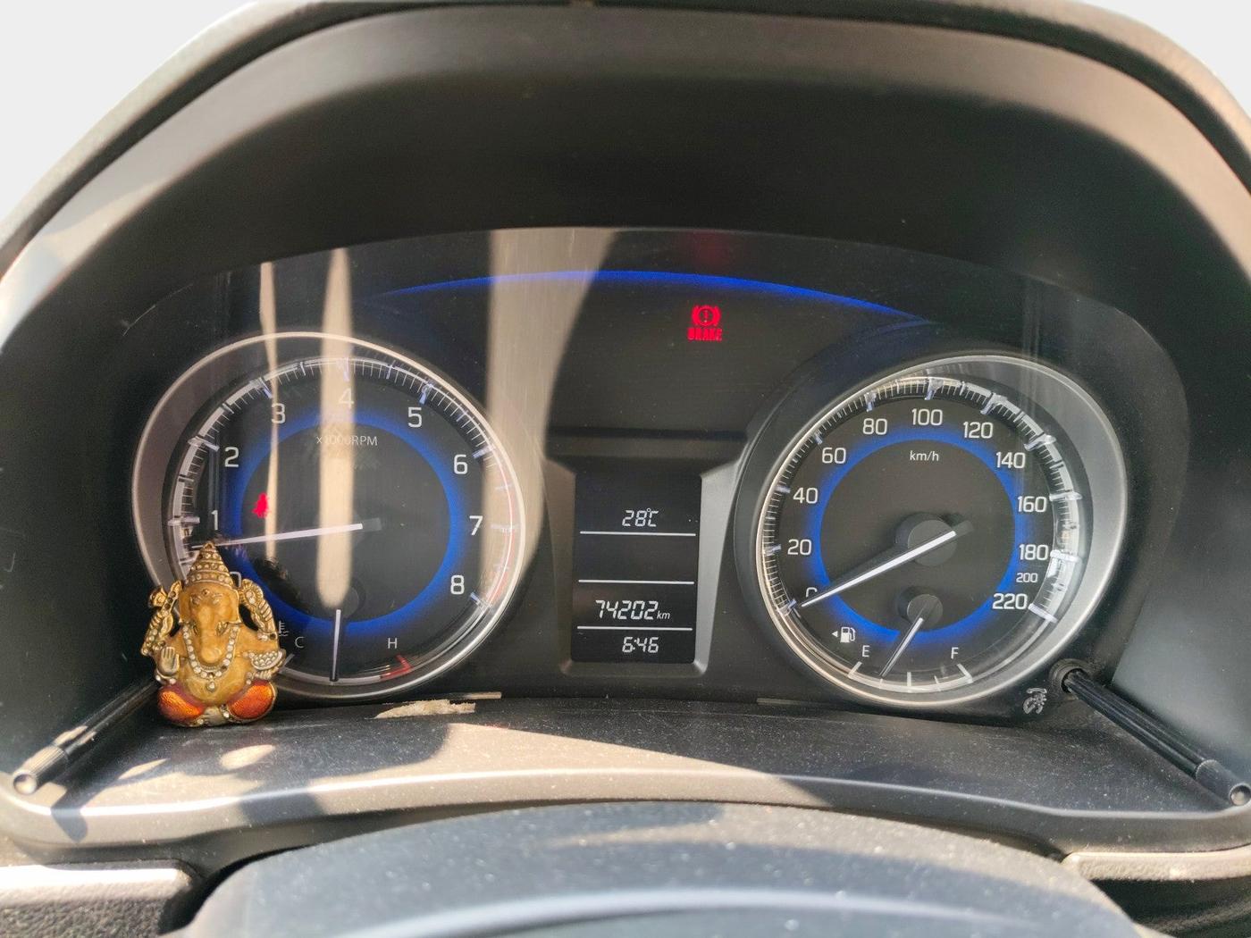 2017 Maruti Baleno DELTA PETROL 1.2, Petrol, Manual, 74,202 km, interior