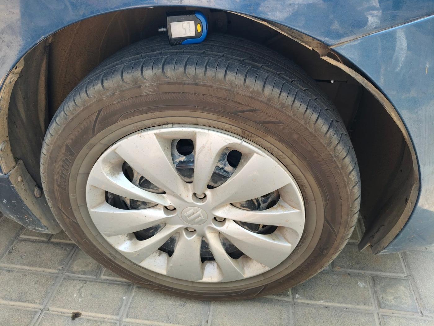 2017 Maruti Baleno DELTA PETROL 1.2, Petrol, Manual, 74,202 km, tyre