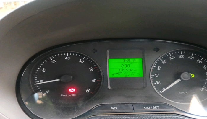 2012 Skoda Rapid AMBITION 1.6 MPI AT, Petrol, Automatic, 1,04,582 km, interior