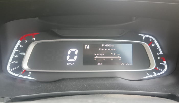 2021 KIA SONET HTX PLUS 1.0 IMT, Petrol, Manual, 39,155 km, interior