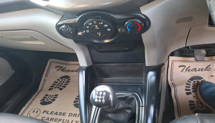 2016 Ford Ecosport AMBIENTE 1.5L PETROL, Petrol, Manual, 1,19,485 km, interior