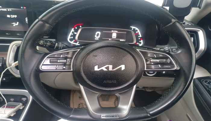 2022 KIA SONET HTX PLUS 1.5, Diesel, Manual, 56,005 km, interior