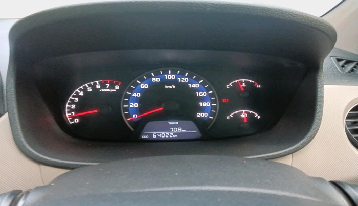 2014 Hyundai Xcent S (O) 1.2, Petrol, Manual, 64,022 km, interior