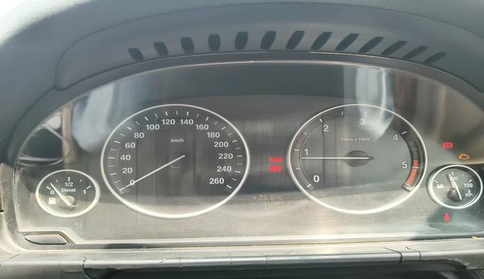 2011 BMW 5 Series 520D 2.0, Diesel, Automatic, 1,02,503 km, interior