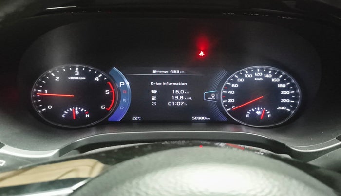 2021 KIA SELTOS X LINE 1.5 DIESEL AT, Diesel, Automatic, 50,980 km, interior