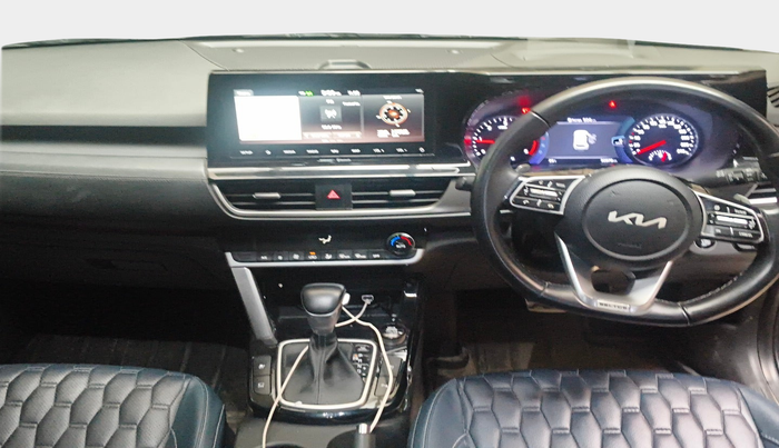 2021 KIA SELTOS X LINE 1.5 DIESEL AT, Diesel, Automatic, 50,980 km, interior