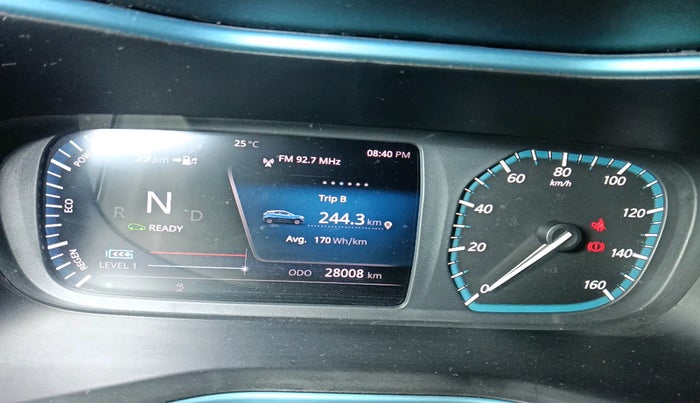 2022 Tata NEXON EV XZ PLUS DARK EDITION, Electric, Automatic, 28,008 km, interior