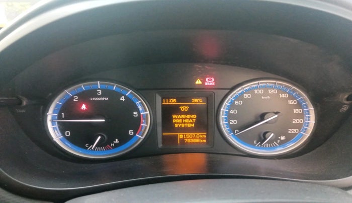 2017 Maruti S Cross SIGMA 1.3, Diesel, Manual, 79,398 km, interior