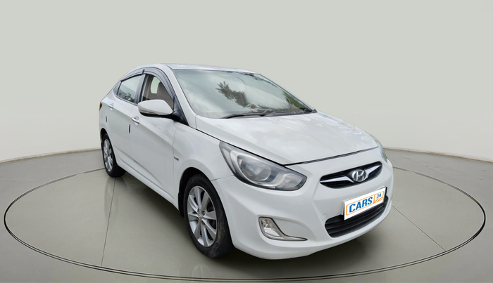 2012 Hyundai Verna FLUIDIC 1.6 CRDI SX OPT, Diesel, Manual, 65,060 km, exterior