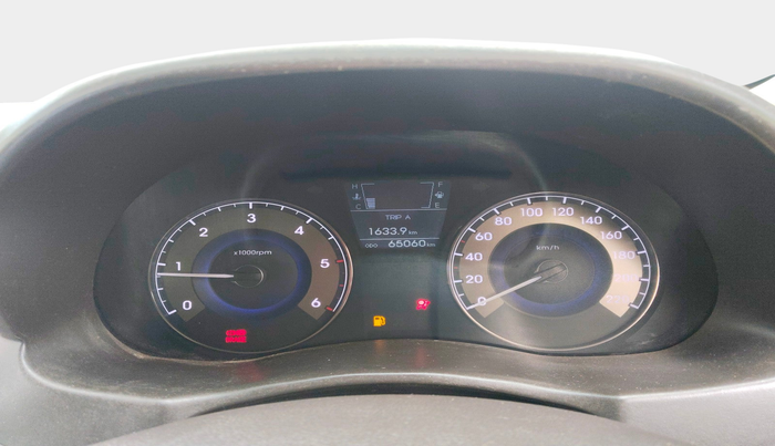 2012 Hyundai Verna FLUIDIC 1.6 CRDI SX OPT, Diesel, Manual, 65,060 km, interior