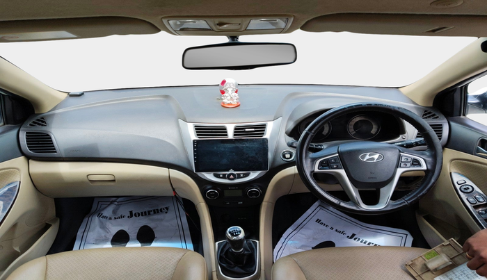 2012 Hyundai Verna FLUIDIC 1.6 CRDI SX OPT, Diesel, Manual, 65,060 km, interior