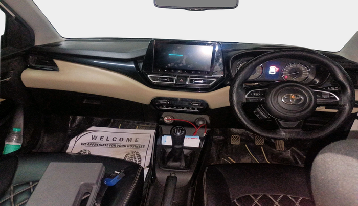 2023 Toyota Glanza V, Petrol, Manual, 44,926 km, interior