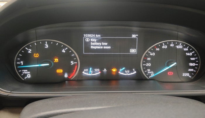 2021 Ford Ecosport TITANIUM + SE 1.5L DIESEL, Diesel, Manual, 1,03,824 km, interior