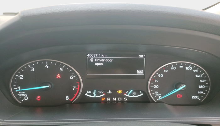 2019 Ford Ecosport TITANIUM + 1.5L PETROL AT, Petrol, Automatic, 40,637 km, interior