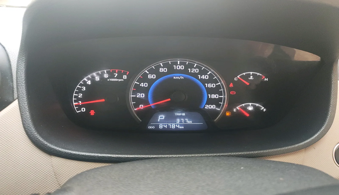 2014 Hyundai Grand i10 ASTA AT 1.2 KAPPA VTVT, Petrol, Automatic, 84,784 km, interior