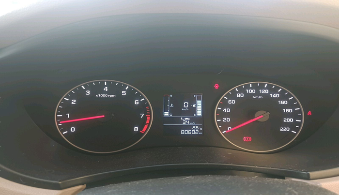 2018 Hyundai Elite i20 SPORTZ 1.2, Petrol, Manual, 80,602 km, interior