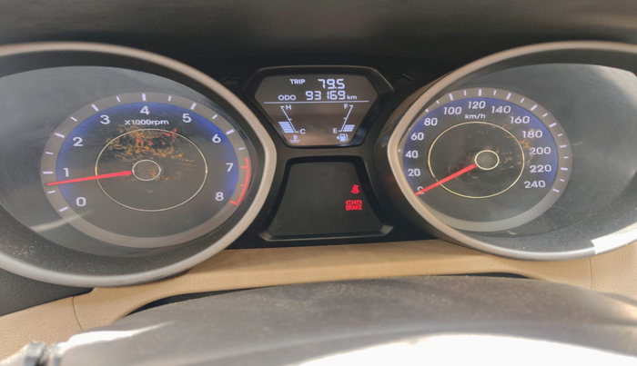 2013 Hyundai New Elantra 1.8 SX MT VTVT, Petrol, Manual, 93,169 km, interior