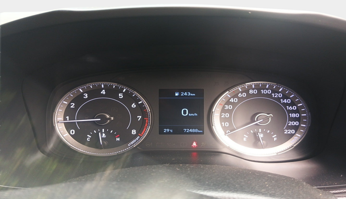 2019 Hyundai VENUE SX 1.0 (O) TURBO, Petrol, Manual, 72,488 km, interior