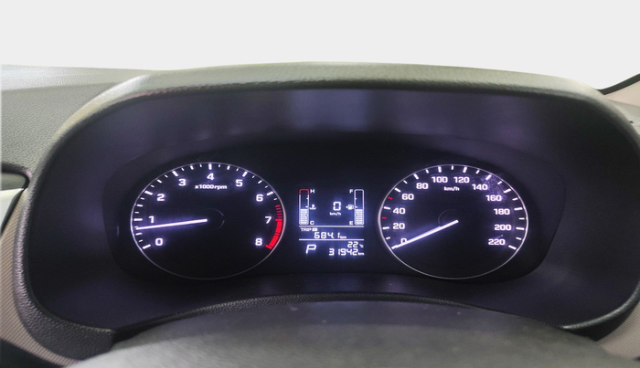 2017 Hyundai Creta SX PLUS AT 1.6 PETROL, Petrol, Automatic, 31,942 km, interior