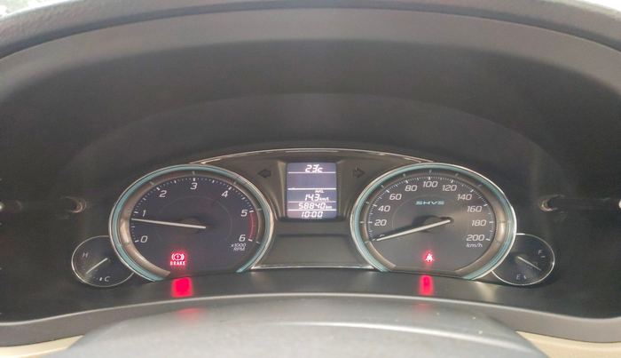 2016 Maruti Ciaz ZDI+ SHVS, Diesel, Manual, 58,840 km, interior