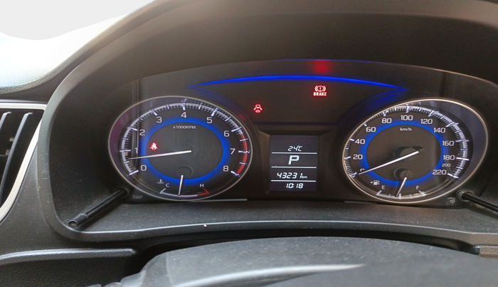 2018 Maruti Baleno DELTA CVT PETROL 1.2, Petrol, Automatic, 44,500 km, interior