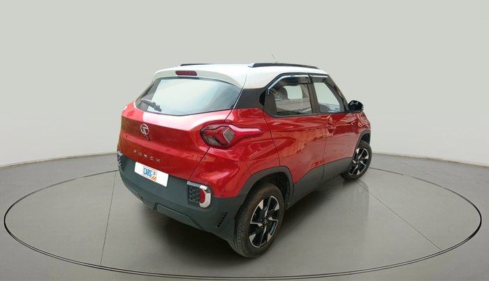 2022 Tata PUNCH CREATIVE AMT 1.2 RTN DUAL TONE, Petrol, Automatic, 37,382 km, exterior