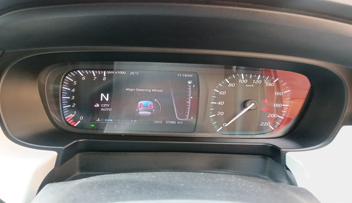 2022 Tata PUNCH CREATIVE AMT 1.2 RTN DUAL TONE, Petrol, Automatic, 37,382 km, interior