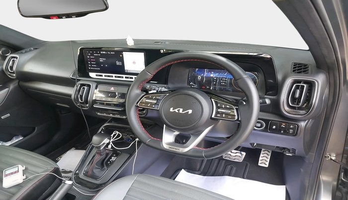 2024 KIA SONET X LINE 1.0 TURBO PETROL DCT, Petrol, Automatic, 12,570 km, interior