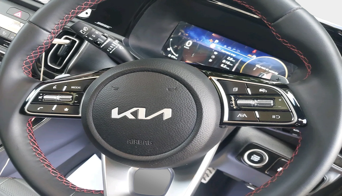 2024 KIA SONET X LINE 1.0 TURBO PETROL DCT, Petrol, Automatic, 12,570 km, interior