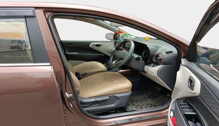 2021 Hyundai AURA SX PLUS 1.2 AMT, Petrol, Automatic, 26,011 km, interior