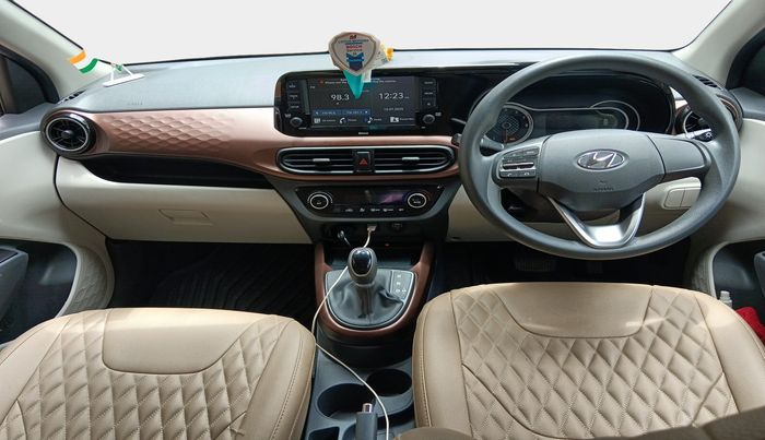 2021 Hyundai AURA SX PLUS 1.2 AMT, Petrol, Automatic, 26,011 km, interior