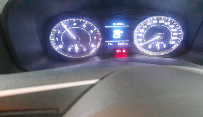 2021 Hyundai VENUE SX 1.0 (O) TURBO, Petrol, Manual, 58,391 km, interior