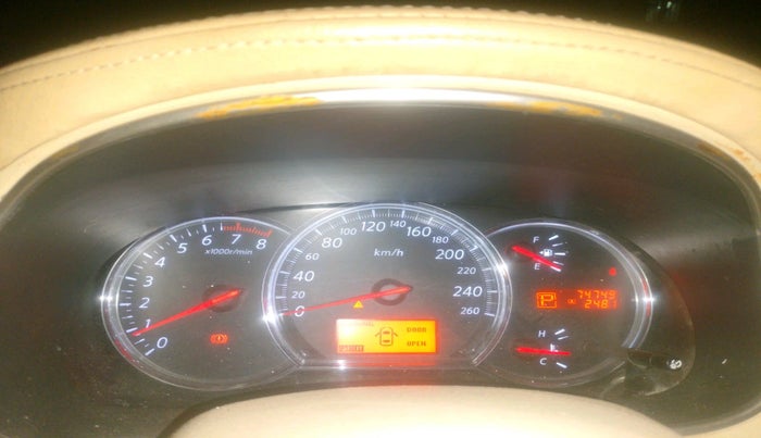 2012 Nissan Teana 250XV, Petrol, Automatic, 74,749 km, interior