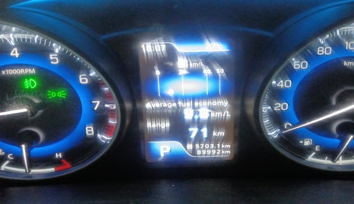 2017 Maruti Baleno ZETA CVT PETROL 1.2, Petrol, Automatic, 89,992 km, interior