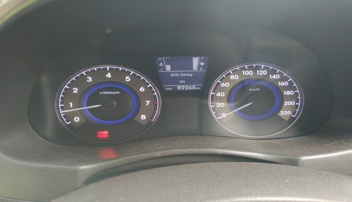 2013 Hyundai Verna FLUIDIC 1.6 VTVT SX, Petrol, Manual, 82,265 km, interior