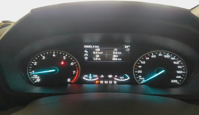 2020 Ford Ecosport TITANIUM + 1.5L PETROL AT, Petrol, Automatic, 39,685 km, interior