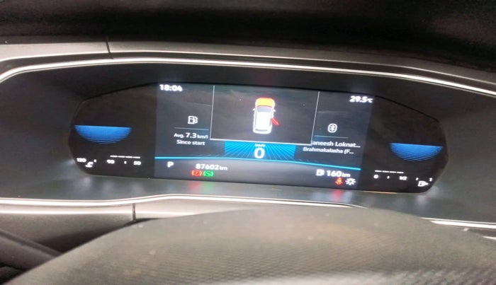 2022 Volkswagen TAIGUN TOPLINE 1.0 TSI AT, Petrol, Automatic, 87,602 km, interior